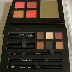 Jay Manuel Signature Italian Set Makeup Eye Shadow, Liner, Blush & Lipstick NIB